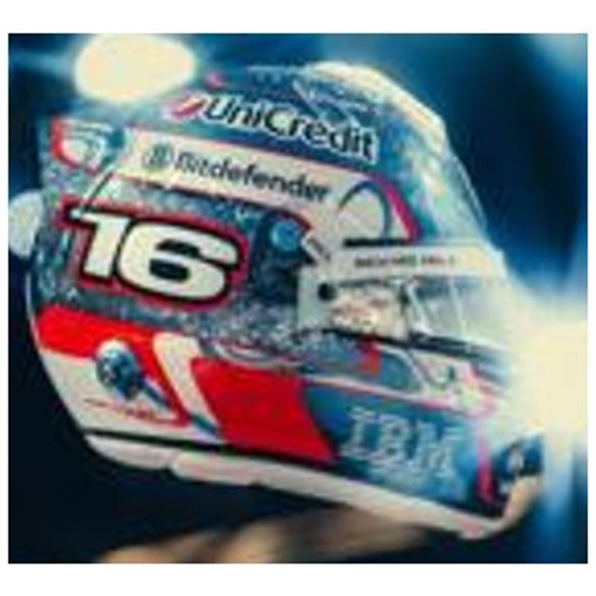 Charles Leclerc Helmet Singapore GP 2025