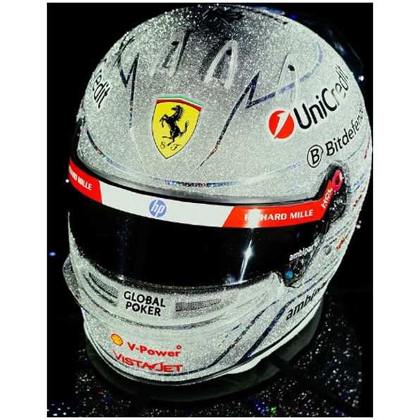 Lewis Hamilton Helmet Scuderia Ferrari HP Las Vegas GP 2025