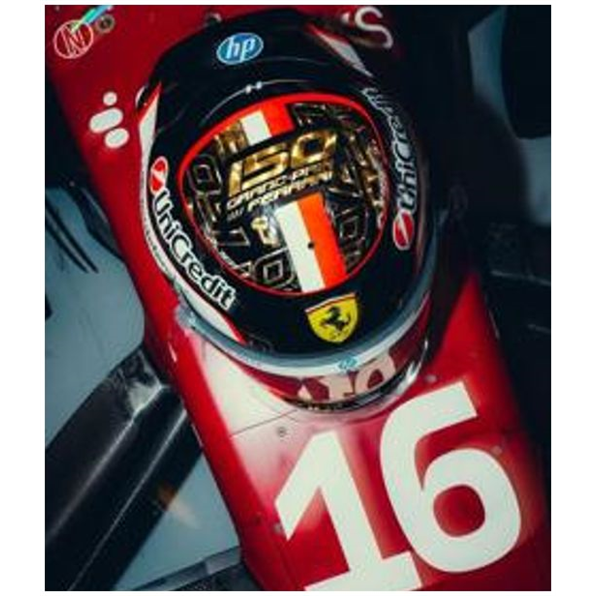 Charles Leclerc Scuderia Ferrari HP Abu Dhabi GP 2025 Helmet