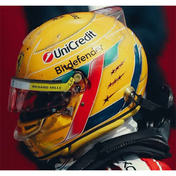 Lewis Hamilton Helmet Scuderia Ferrari HP British GP 2026