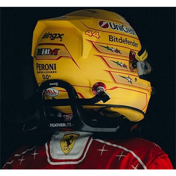 Lewis Hamilton Helmet Scuderia Ferrari HP Italian GP 2026