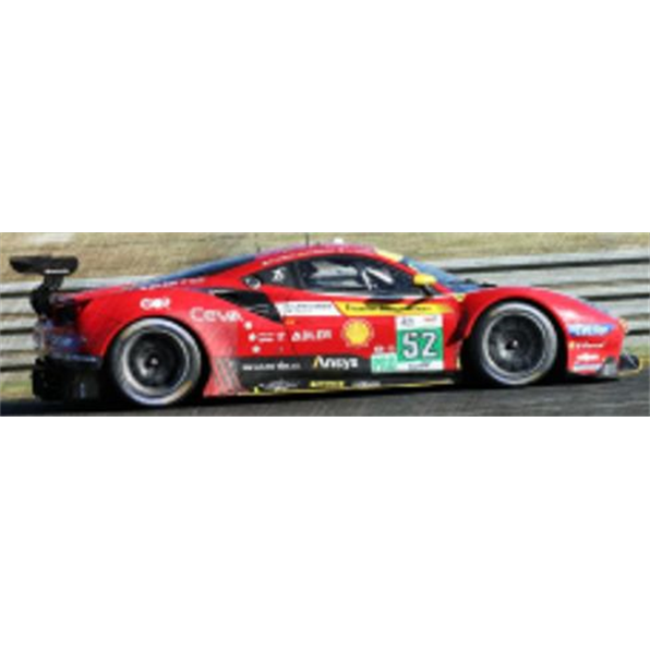 Ferrari 488 GTE EVO #52 AF Corse 3rd LMGTE Pro 24H Le Mans 2022 Molina/Fuoco/Rigon