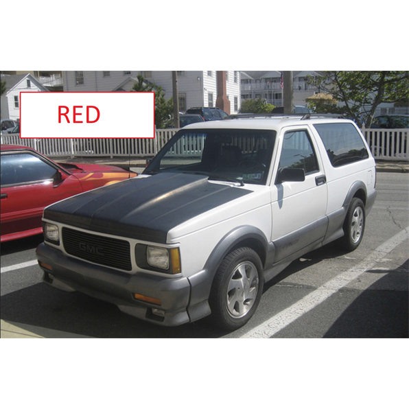 GMC Typhoon Red