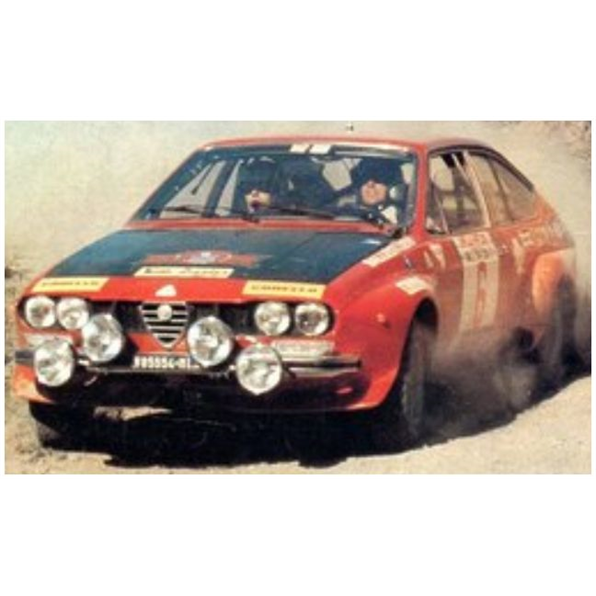 Alfa Romeo Alfetta GT GR.2 #6 Ballestrieri Gigli 1st Rally dell Isola d'Elba 1975