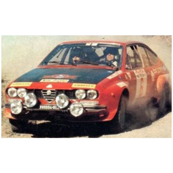 Alfa Romeo Alfetta GT 'GR.2' #8 Svizzero Masetto 4th Rally 4 Regioni 1975