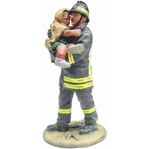 Fireman firedress San Giuliano Italy 2003