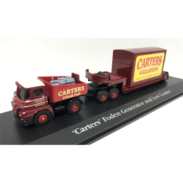 Foden Ballast Tractor Generator Low Loader W/Container Load - Carters Stea