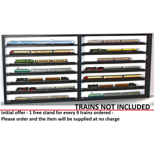 Display Case - Great Trains of the World From the MAG KB Range