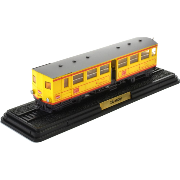 ZR-20001 (Une Remorque Du Train Jaune) (LA REMORQUE COUVERTE ZR-20001) 1909