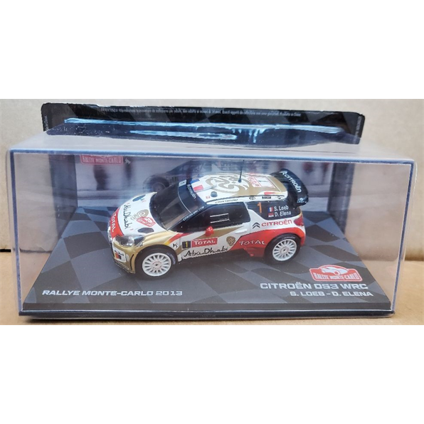 Citroen Ds3 Wrc 2013 Winner 2013 Monte Car S.Loeb / D.Elena