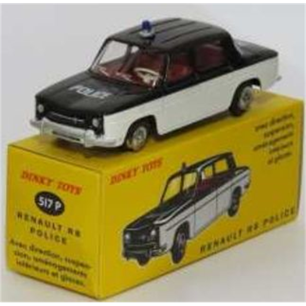 Renault R8 Police (517P) Atlas reproduced 'Dinky'