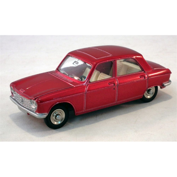 Peugeot 204 -Red (510) Atlas reproduced 'Dinky'