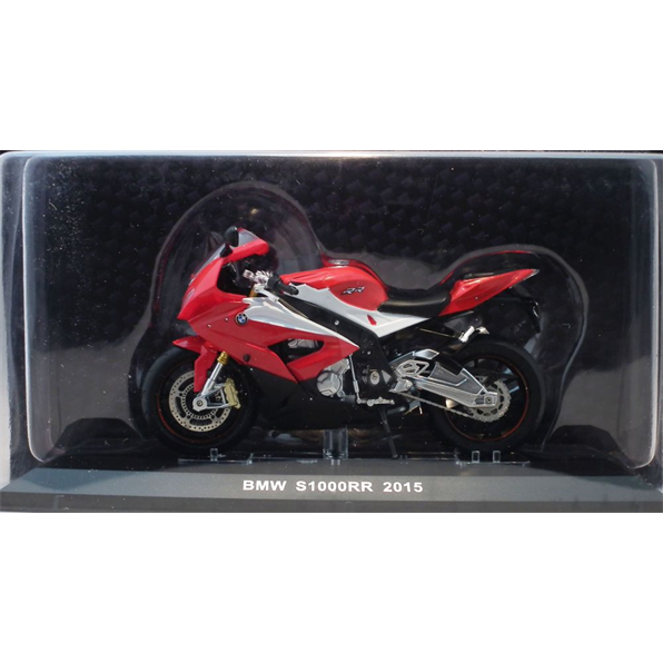 BMW S1000RR - Red / White 2015 - 1:18th Scale
