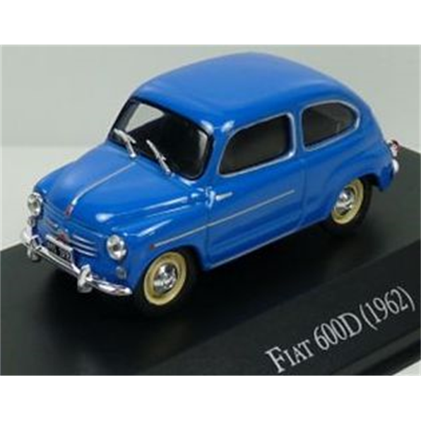 Fiat 600D (Fitito) Blue Unforgetable cars - Argentia