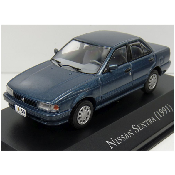 Nissan Sentra Met. Grey (Ral 7011) 1991 Unforgetable cars - Argentina