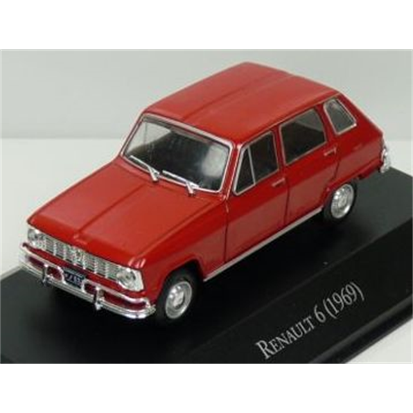 Renault 6 1969 Red Unforgetable cars - Argentina