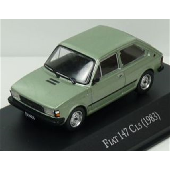 Fiat 147 CL5 1983 Green Unforgetable cars - Argentina