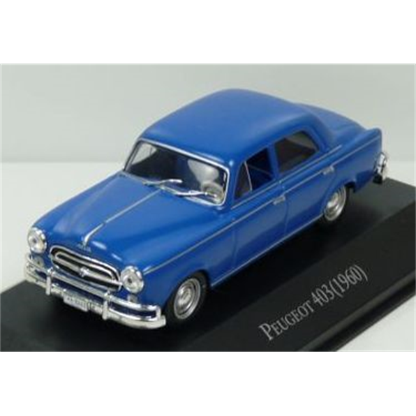 Peugeot 403 Blue 1960 Blue Unforgetable cars - Argentina