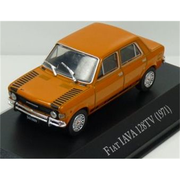 Fiat 128TV 1971 Orange Unforgetable cars - Argentina