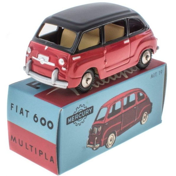 Fiat 600 Multipla Bicolor Mercury Collection by Hachette