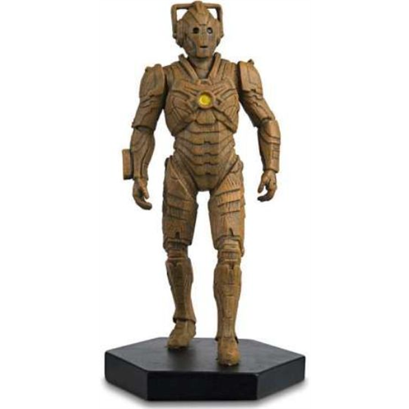 Dr Who Wooden Cyberman Figurine 'Resin Series'