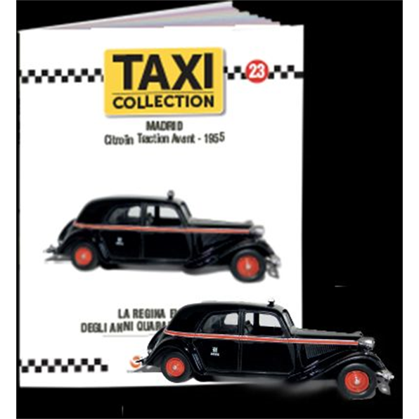 Citroen Traction Avant - Madrid 1955 Taxi of the world - Centauria