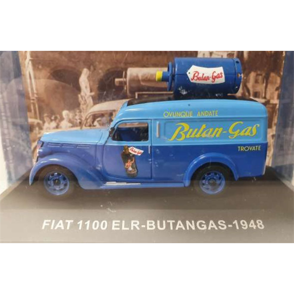 Fiat 1100 ELR Delivery Van 1948 'Butane Gas' Blue
