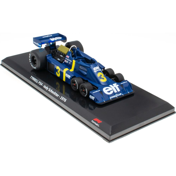 Tyrrell P34 Jody Scheckter 1976 #3 1:24 F1 - Blister Packaging