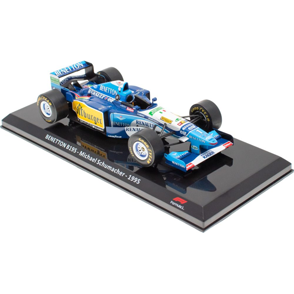 Benetton B195 - Michael Schumacher - 1995 1:24 F1 - Blister Packaging