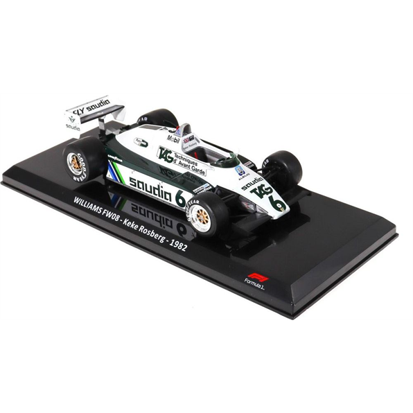 Williams FW08 - Keke Rosberg - 1982 1:24 F1 - Blister Packaging