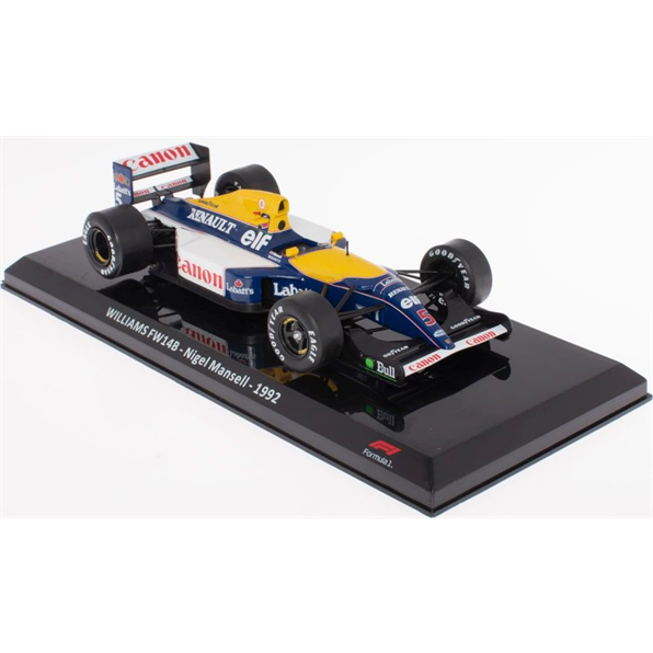 Williams FW 14B - Nigel Mansell - 1992 1:24 F1 - Blister Packaging