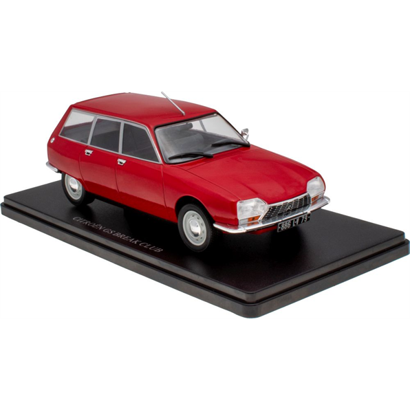 Citroen GS Break Club - Red 1972 1:24th Scale