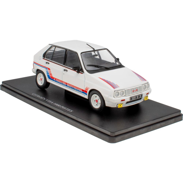 Citroen Visa 1000 Pistes - White 1983 1:24th Scale