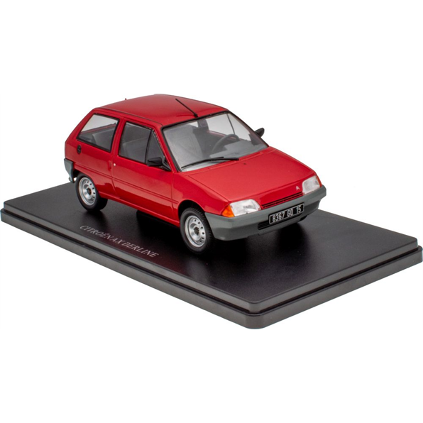 Citroen AX Berline - Red 1986 1:24th Scale
