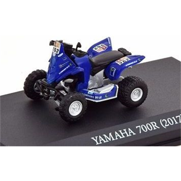Yamaha 700R (2017) Quad #262 - Blue (1:43) Collection Dakar