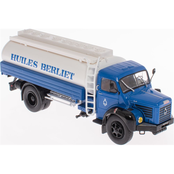 Berliet GLR8 M2 Citerne - Blue / White 'Huiles Berliet' Berliet Trucks Collection