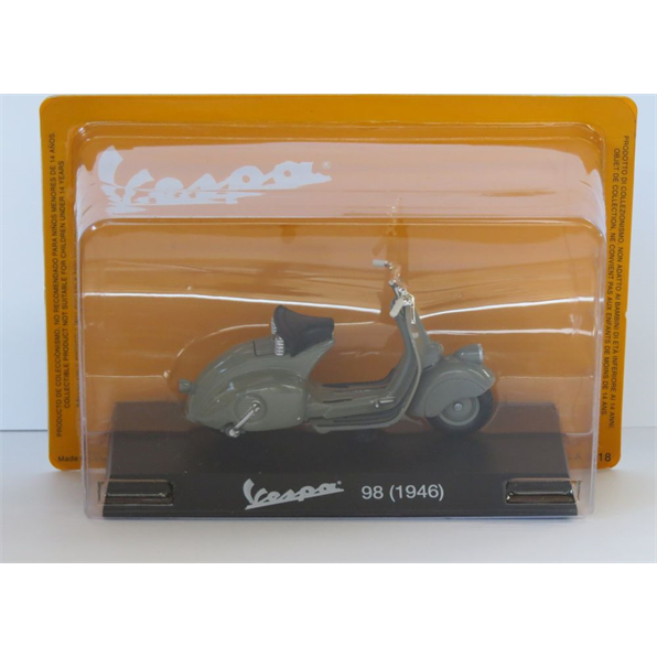 Vespa 98 del 1946 Vespa Collection in 1:18