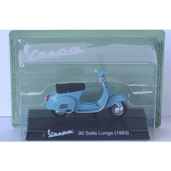 Vespa 90 SELLA LUNGA - 1963 Vespa Collection in 1:18