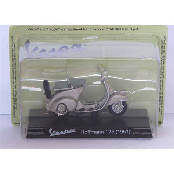 Vespa HOFFMANN 125 1951 Vespa Collection in 1:18