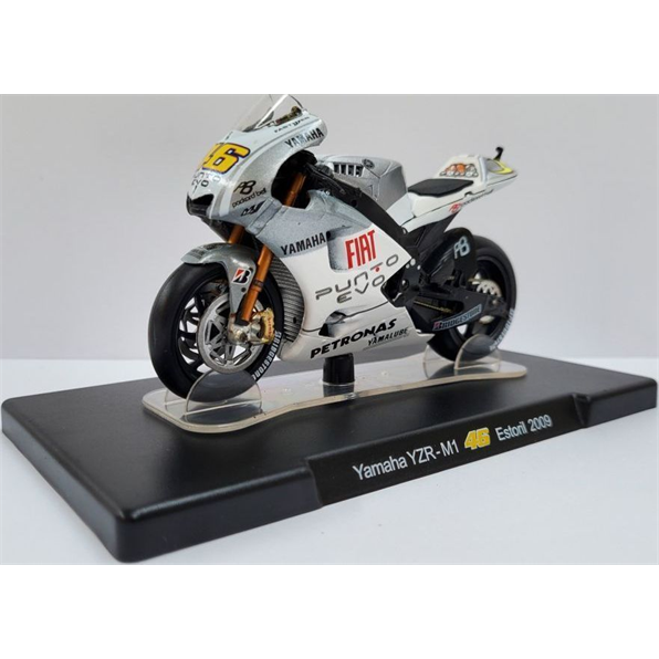 Yamaha YZR-M1 2009 Estoril Valentino Rossi Collection in 1:18
