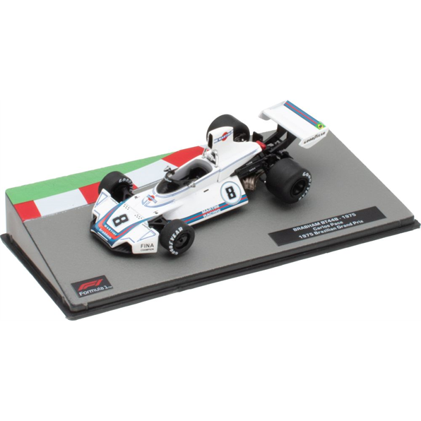 Brabham BT44B - 1975 Carlos Pace F1 Collection - Cased