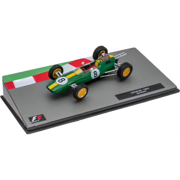 Lotus 25 1963 - Jim Clark Cased - F1 Collection