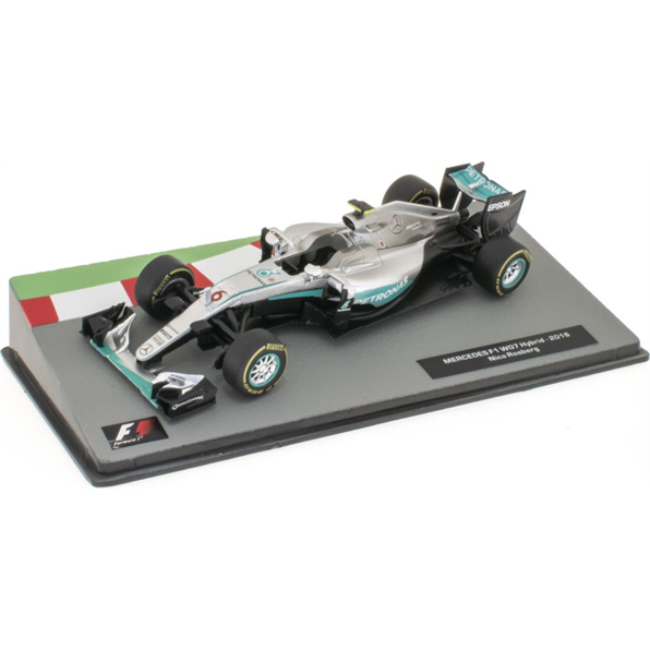 Mercedes F1 W07 Hybrid 2016 - Nico Rosberg Cased - F1 Collection