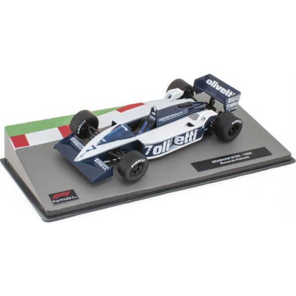 Brabham BT55 - 1986 Riccardo Patrese F1 Collection - Cased