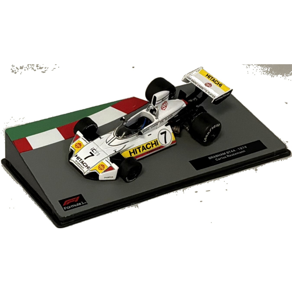 Brabham BT44 Hitachi 1974 Reutemann F1 Collection - Cased