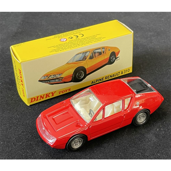Renault Alpine A310 - Red (1411) Atlas reproduced 'Dinky'