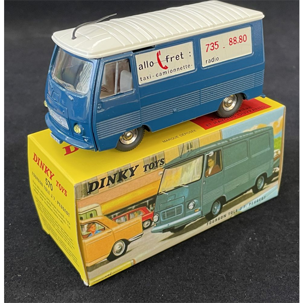 Peugeot J7 Taxi Radio (570) Atlas reproduced 'Dinky'