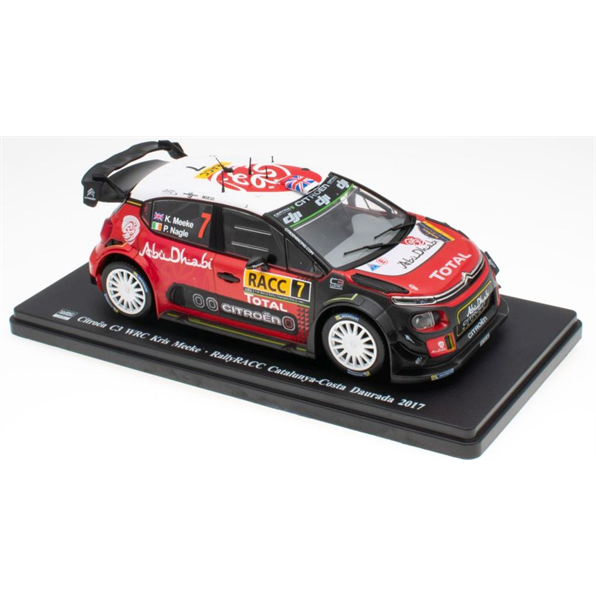 Citroen C3 WRC - Kris Meeke RallyRACC Catalunya - 1:24 Rally - Blister Packaging