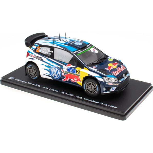 Volkswagen Polo R WRC -Latvala- Mexico 2016 1:24 Rally - Blister Packaging