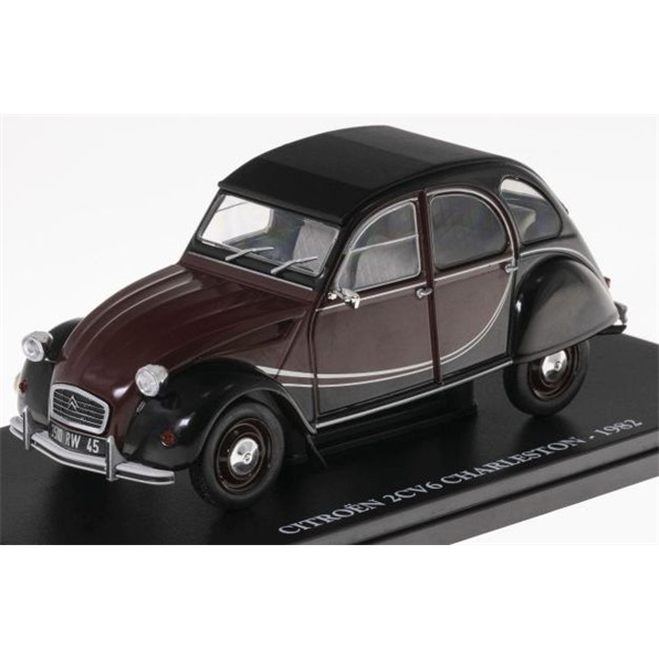 Citroen 2Cv 6 Charleston 1982 1:24 European Vintage Cars - Cased